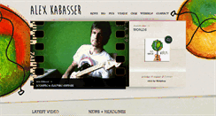 Desktop Screenshot of alexkabasser.com